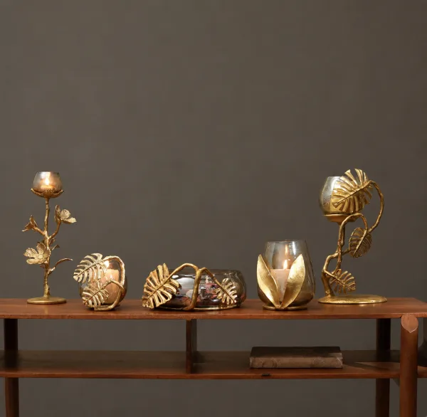 Leaf & Light Luxury Candle Set