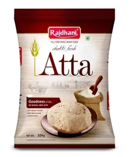 Rajdhani Atta, Maida, Suji  - 10 Kg or 50 Kg Pack