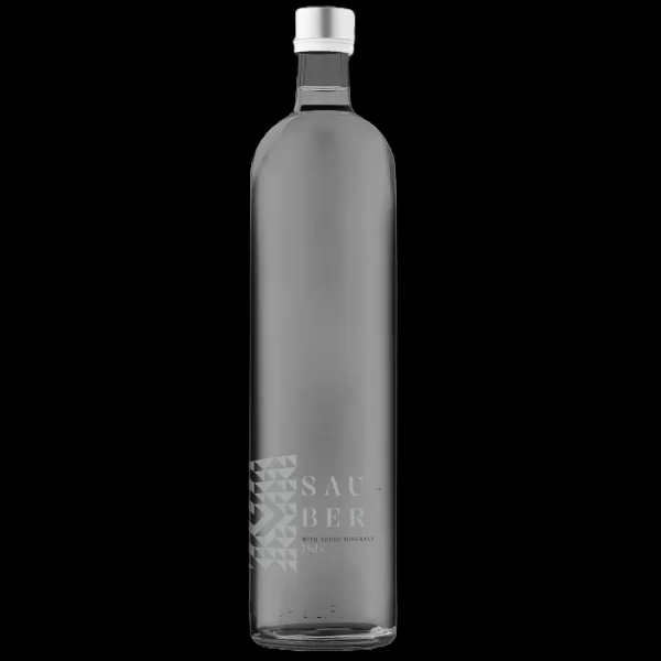 Premium Packaged Drinking Bottle in Clear Glass Bottle (750ml)