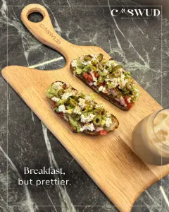 The Curve Board | Wooden Chopping & Serving Board image 1