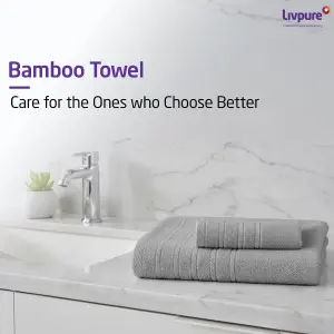 Bamboo Bath Towel - 1 pc image 3