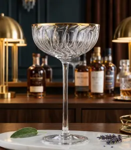 Ripple Coupe Martini Glass