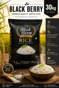 Om Rice Mill Jai Shree Ram Premium Medium Grain Rice 30kg | Polished Rice | Aged & Non-Aged — HoReCa Supplier India